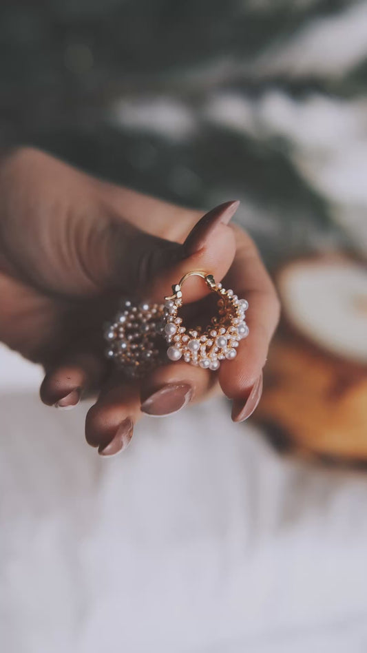 Преміум Сережки Краплі світла