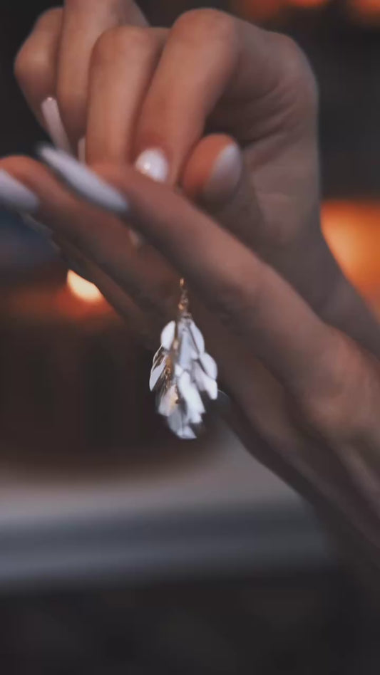 S925 Срібна Каблучка - Листопад