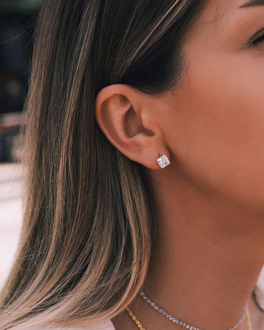 Сережки S925 Срібні Сережки - Королівське каміння - Kashimir.me Taton.shop
