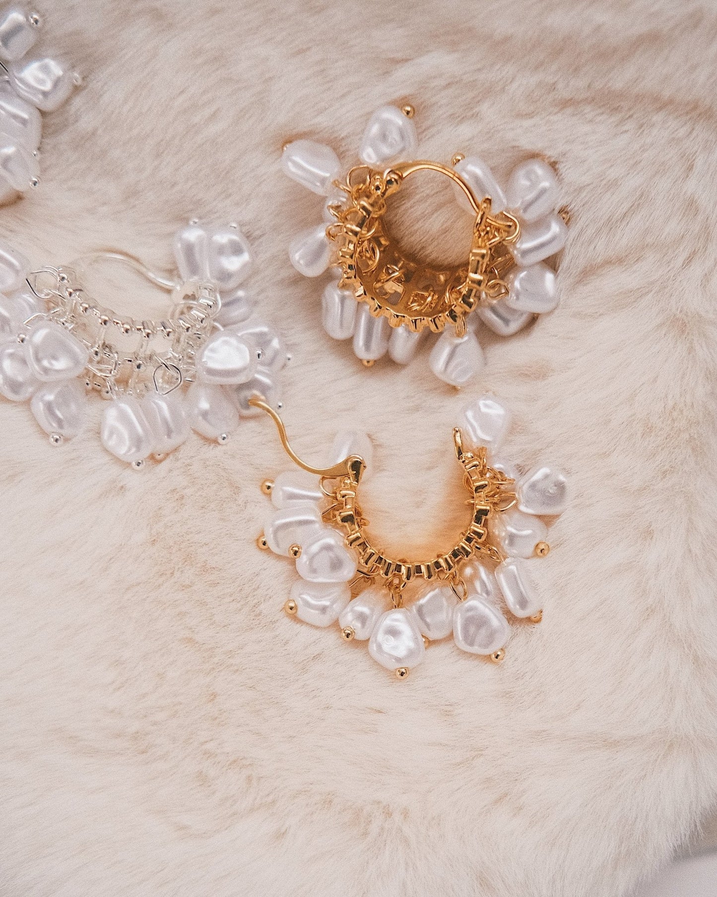 Сережки Преміум Сережки Барокові мрії Silver - Kashimir.me Taton.shop