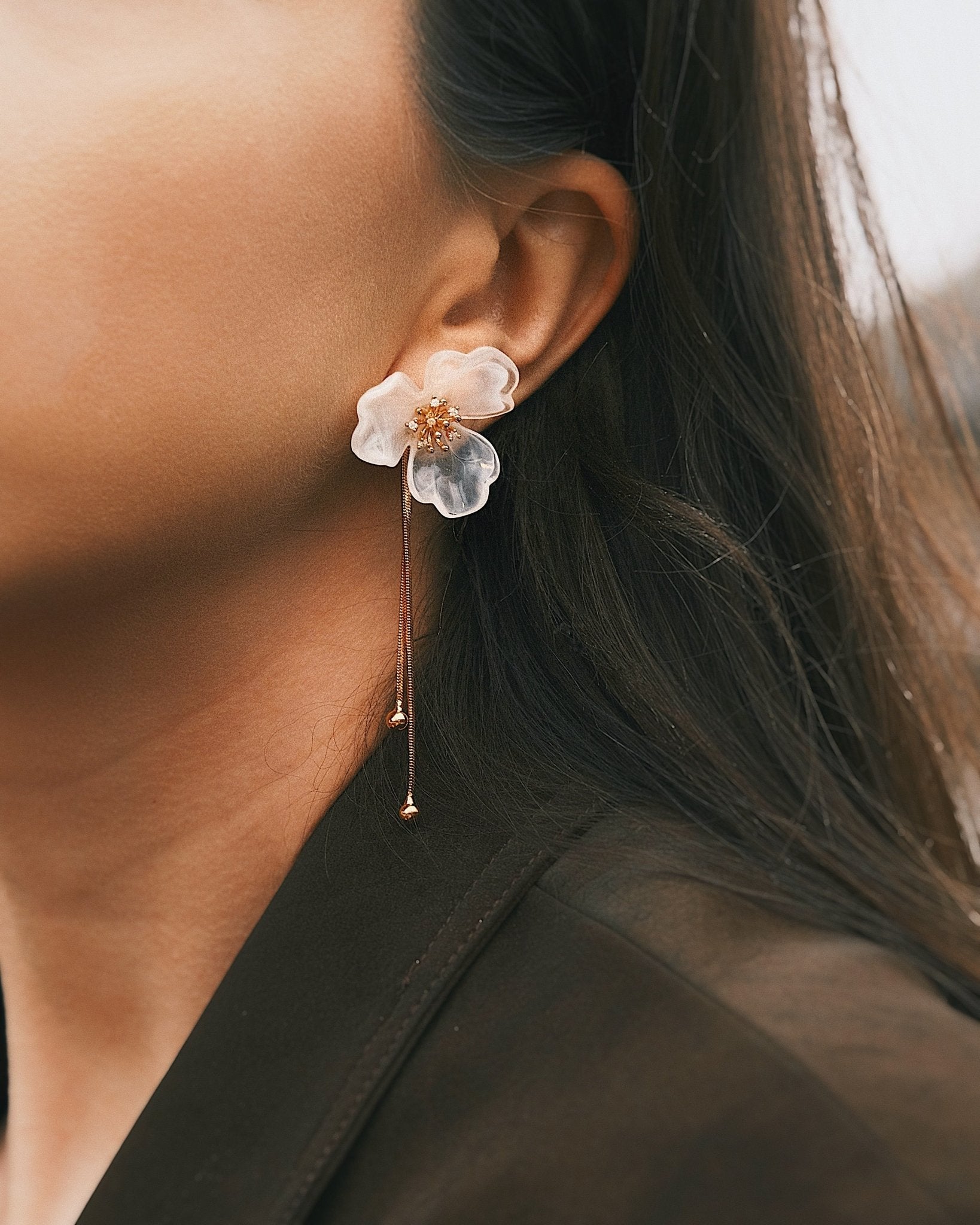 Сережки Преміум Сережки Ніжна квітка 🌸 - Kashimir.me Taton.shop