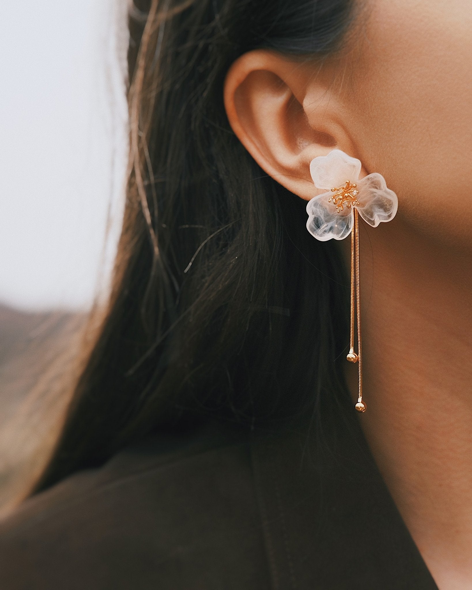 Сережки Преміум Сережки Ніжна квітка 🌸 - Kashimir.me Taton.shop