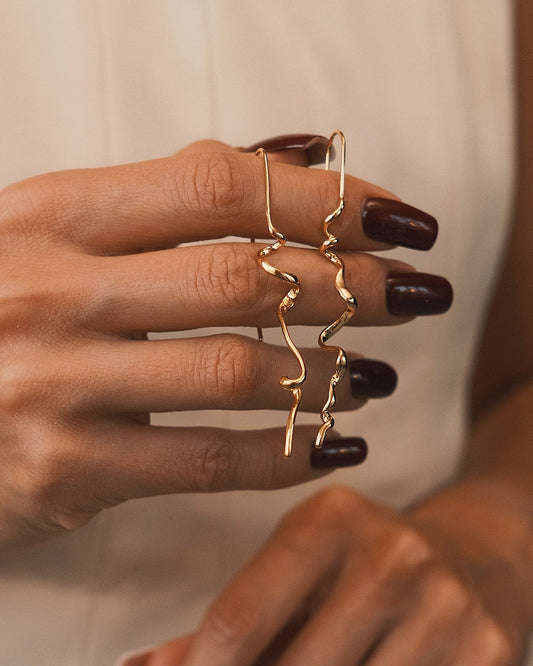 Сережки Преміум сережки – стиль та розкіш Gold - Kashimir.me Taton.shop