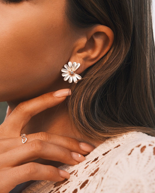 Сережки Сережки Ромашка лісова - Kashimir.me Taton.shop