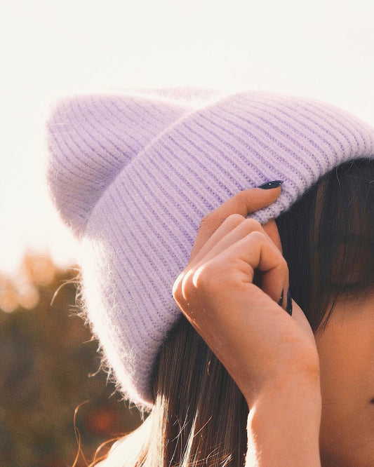 Шапка Шапка Ангорочка I Kashket (Кашкет) Пйоновий - Kashket.me Taton.shop