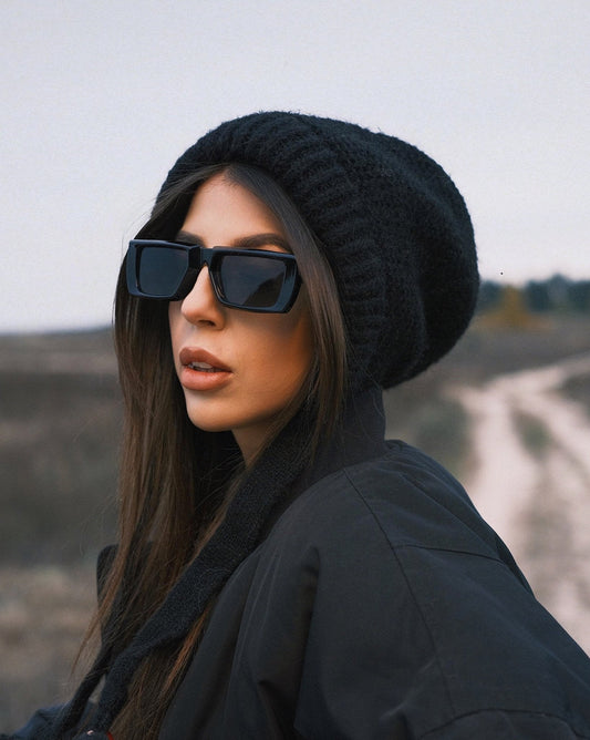 Шапка Шапка на завязках Black - Kashket.me Taton.shop