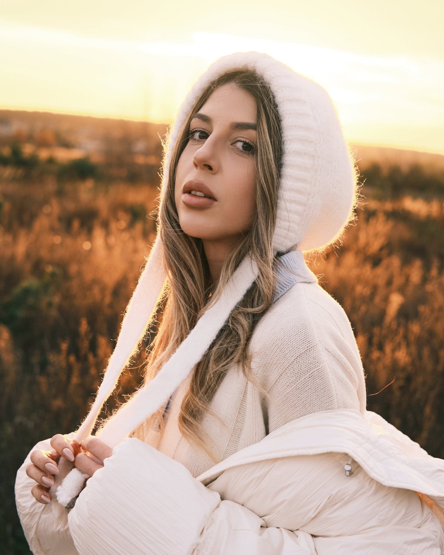 Шапка Шапка на завязках Brown - Kashket.me Taton.shop