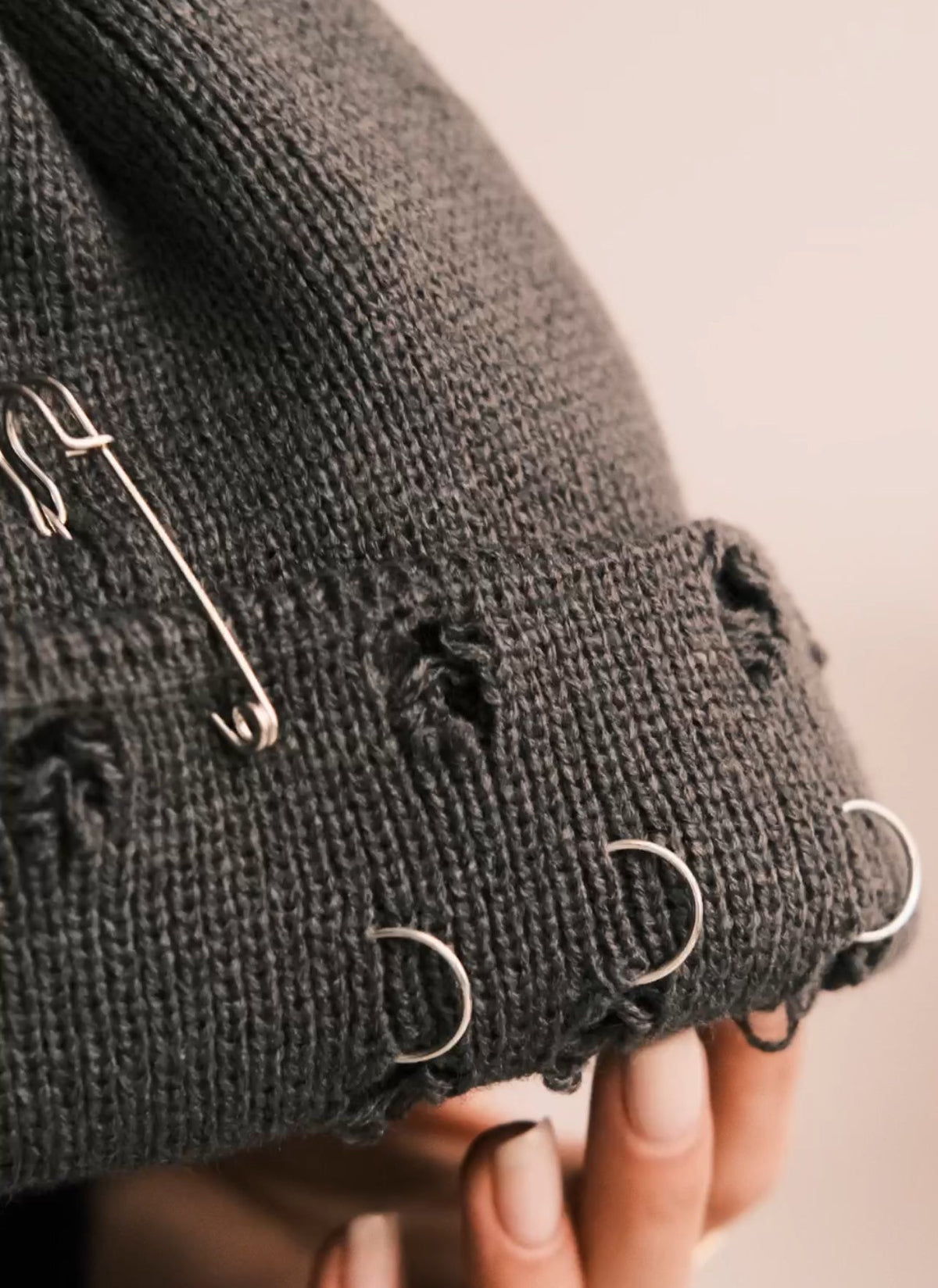 Шапка Шапка з пірсингом Kashket Хакі - Kashket.me Taton.shop