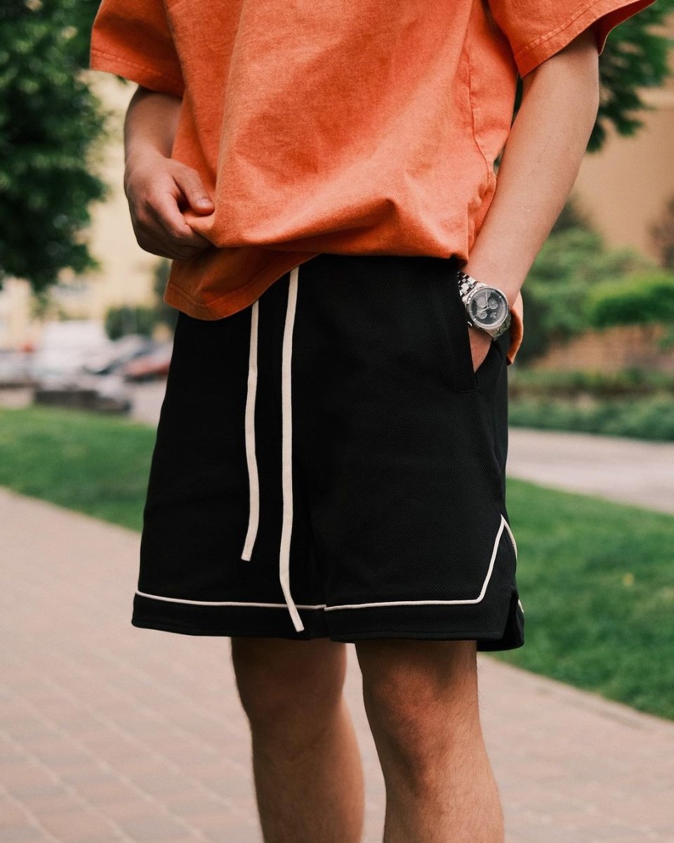 Shorts Оверсайз Шорти Цупкі S Чорні - Tsupkyi (Цупкий) Taton.shop