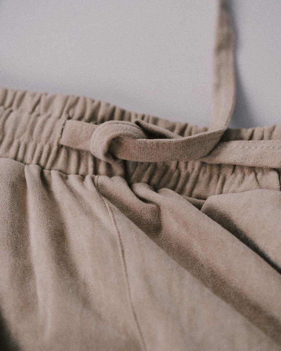 Shorts Велюрові М'якенькі Шорти S Беж - Tsupkyi (Цупкий) Taton.shop