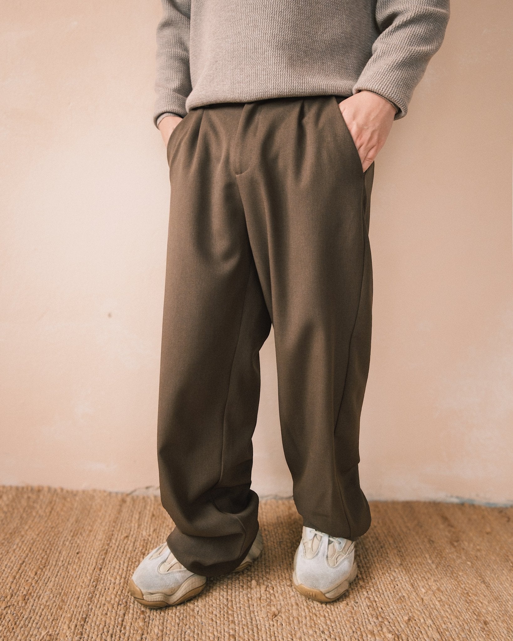 Штани Чоловічі широкі прямі брюки від Taton S Black - Tsupkyi (Цупкий) Taton.shop