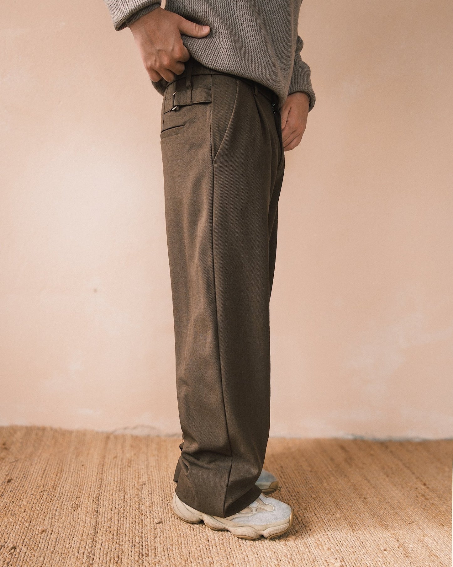 Штани Чоловічі широкі прямі брюки від Taton S Black - Tsupkyi (Цупкий) Taton.shop