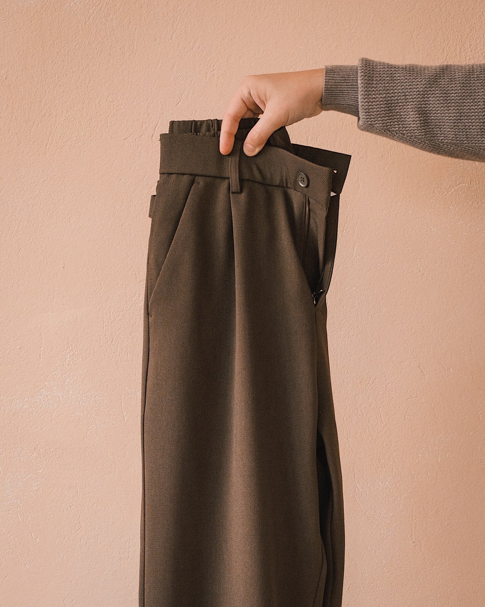 Штани Чоловічі широкі прямі брюки від Taton S Black - Tsupkyi (Цупкий) Taton.shop