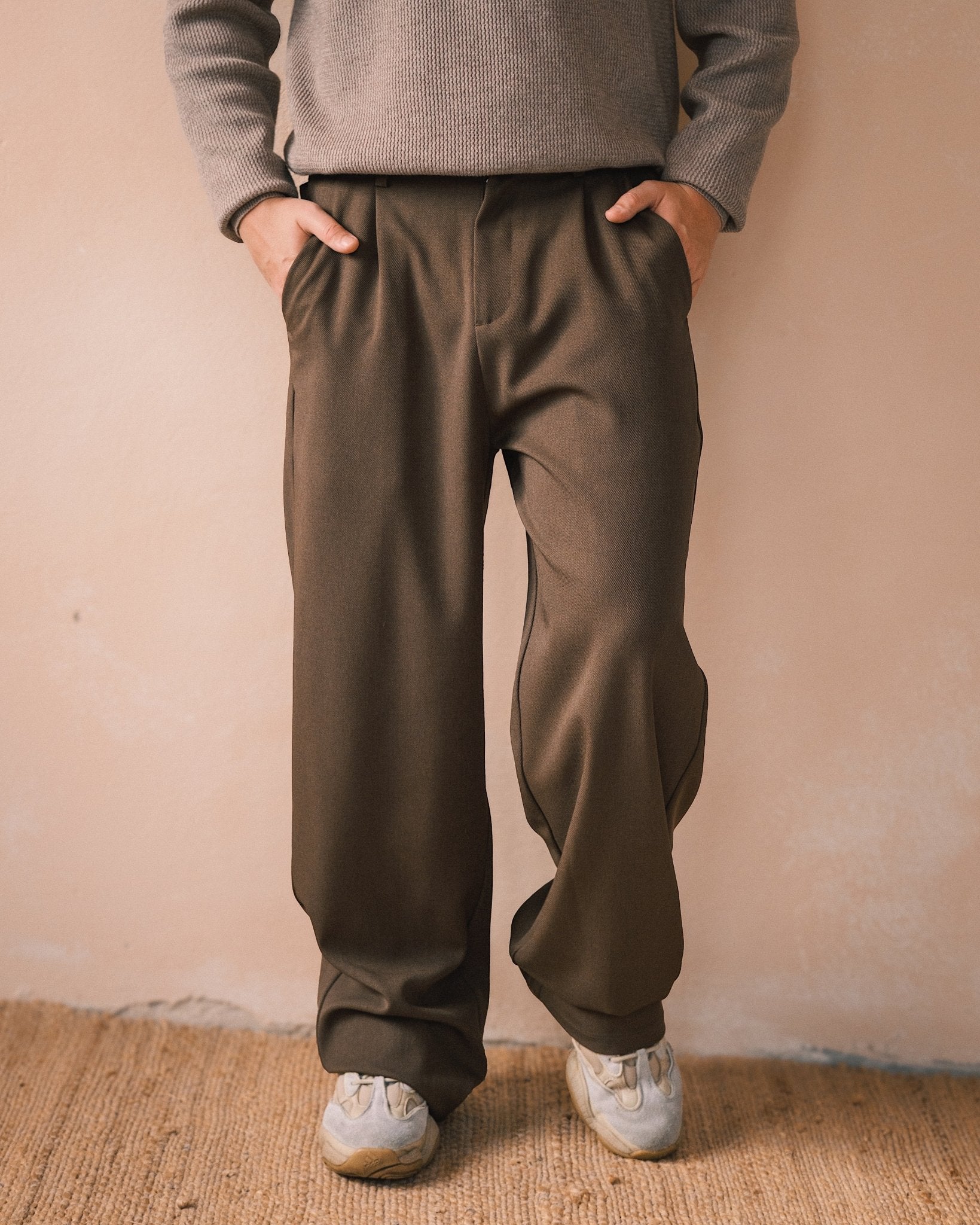 Штани Чоловічі широкі прямі брюки від Taton S Brown - Tsupkyi (Цупкий) Taton.shop