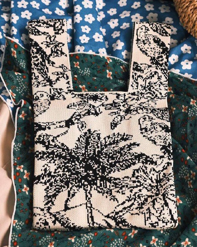 Bags В'язана сумка-шопер «Яскраві кольори» Рябенький - Kashket.me Taton.shop