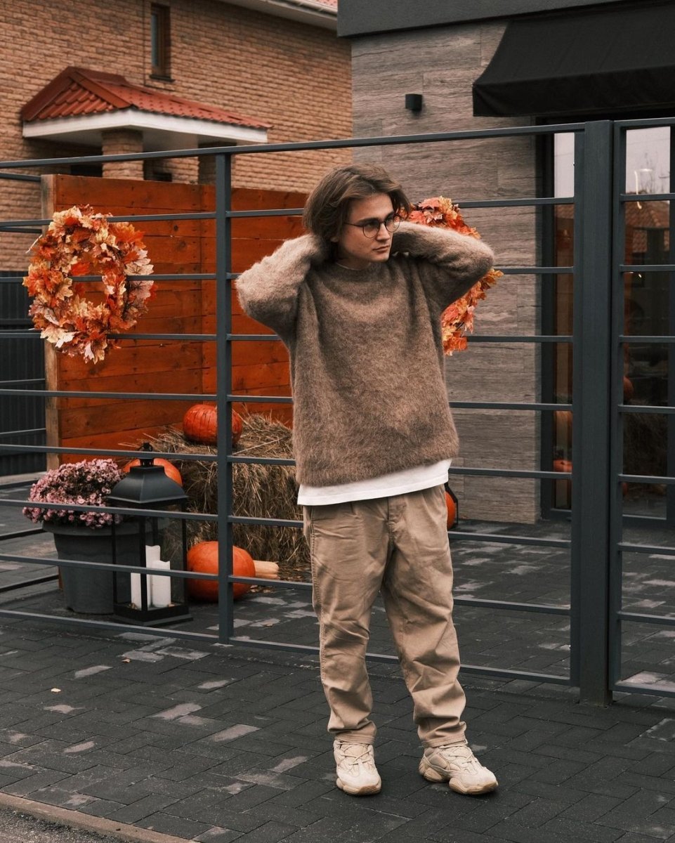 Светр Светр з Альпаки - Пухнастик Один розмір Небесно Блакитний - Tsupkyi (Цупкий) Taton.shop