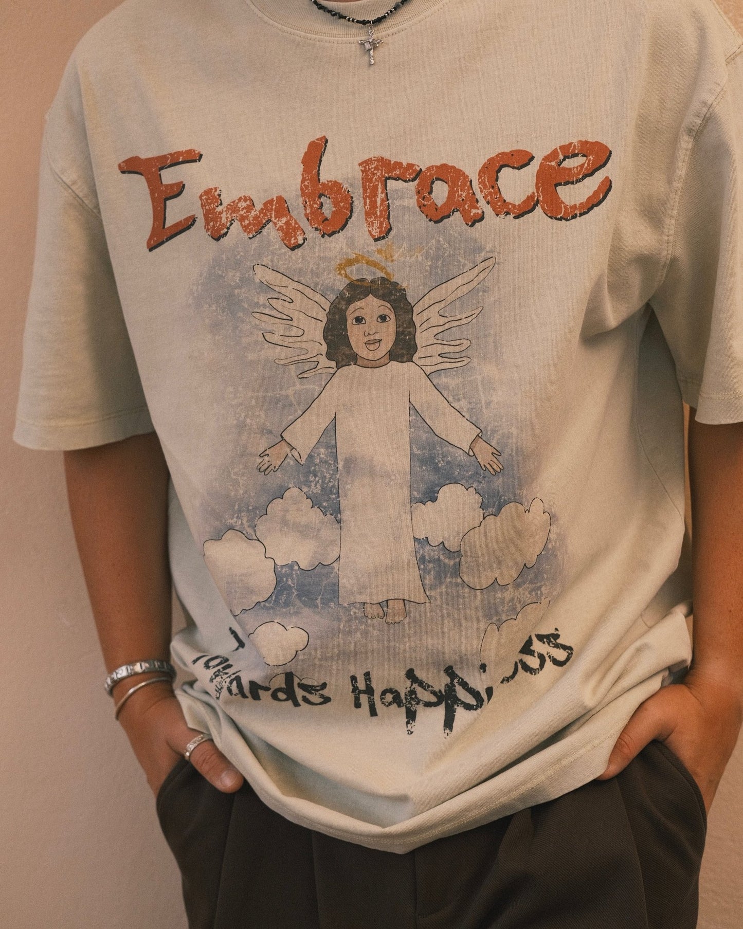 T-shirt Футболка “Towards Happiness” – новий рівень комфорту та стилю XS - Tsupkyi (Цупкий) Taton.shop