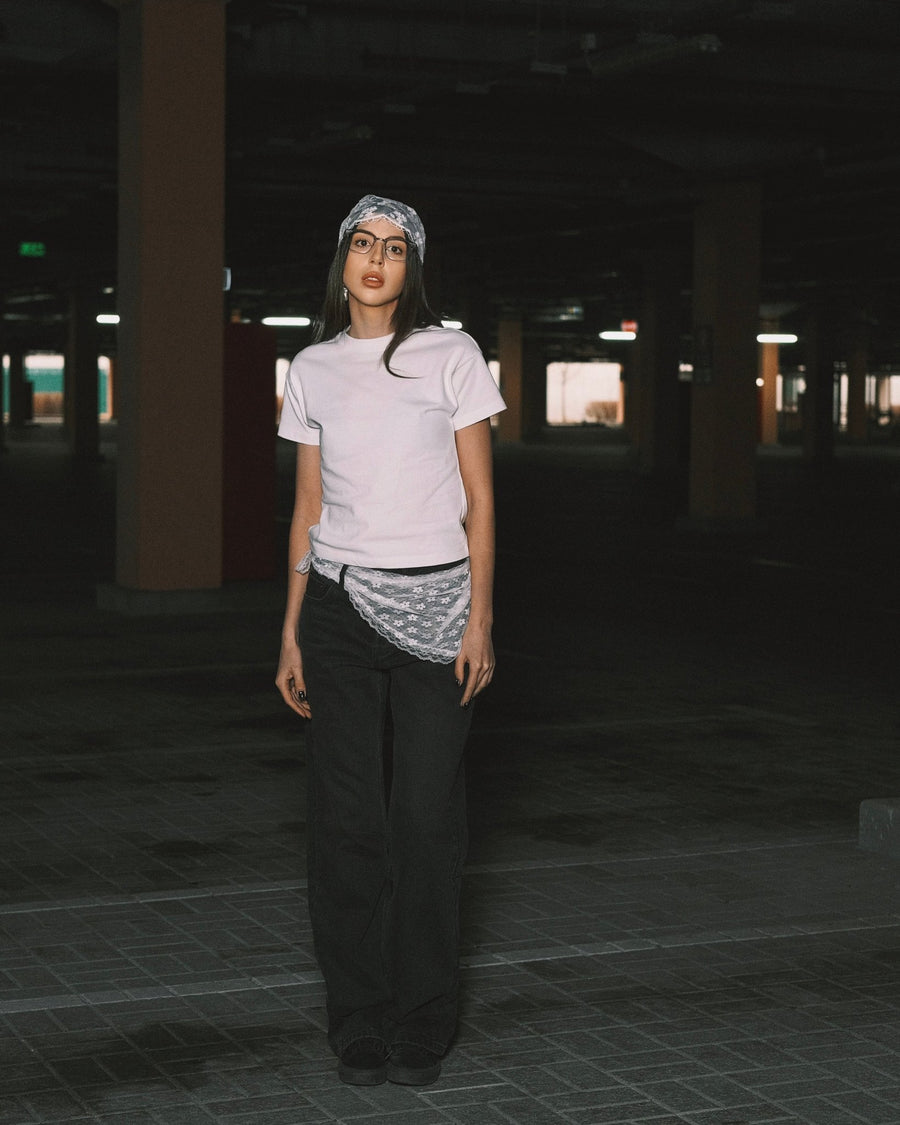 T-shirt Футболка жіноча, яка робить шум XS White - Tsupkyi (Цупкий) Taton.shop