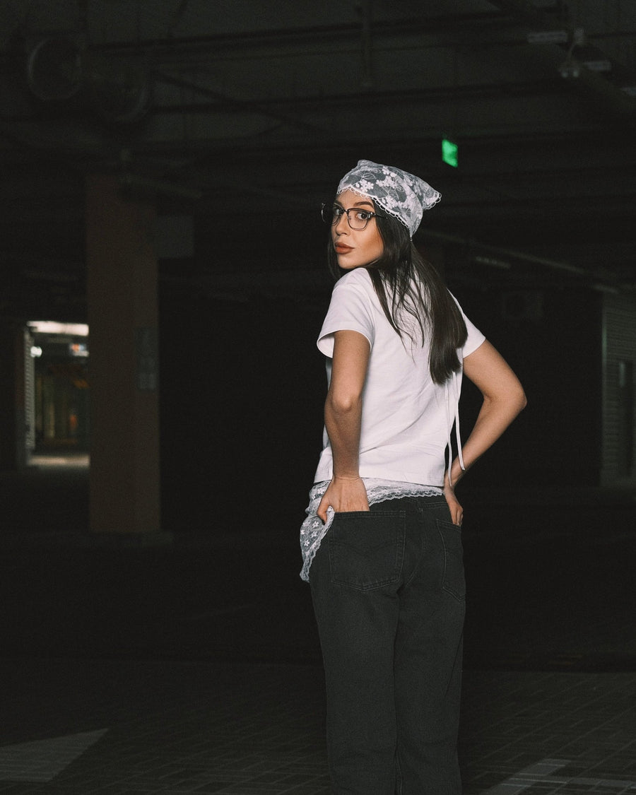 T-shirt Футболка жіноча, яка робить шум XS White - Tsupkyi (Цупкий) Taton.shop
