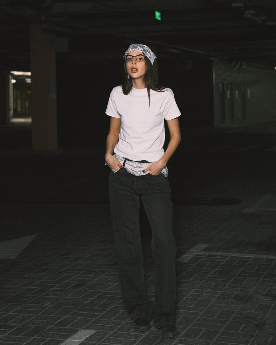 T-shirt Футболка жіноча, яка робить шум XS White - Tsupkyi (Цупкий) Taton.shop