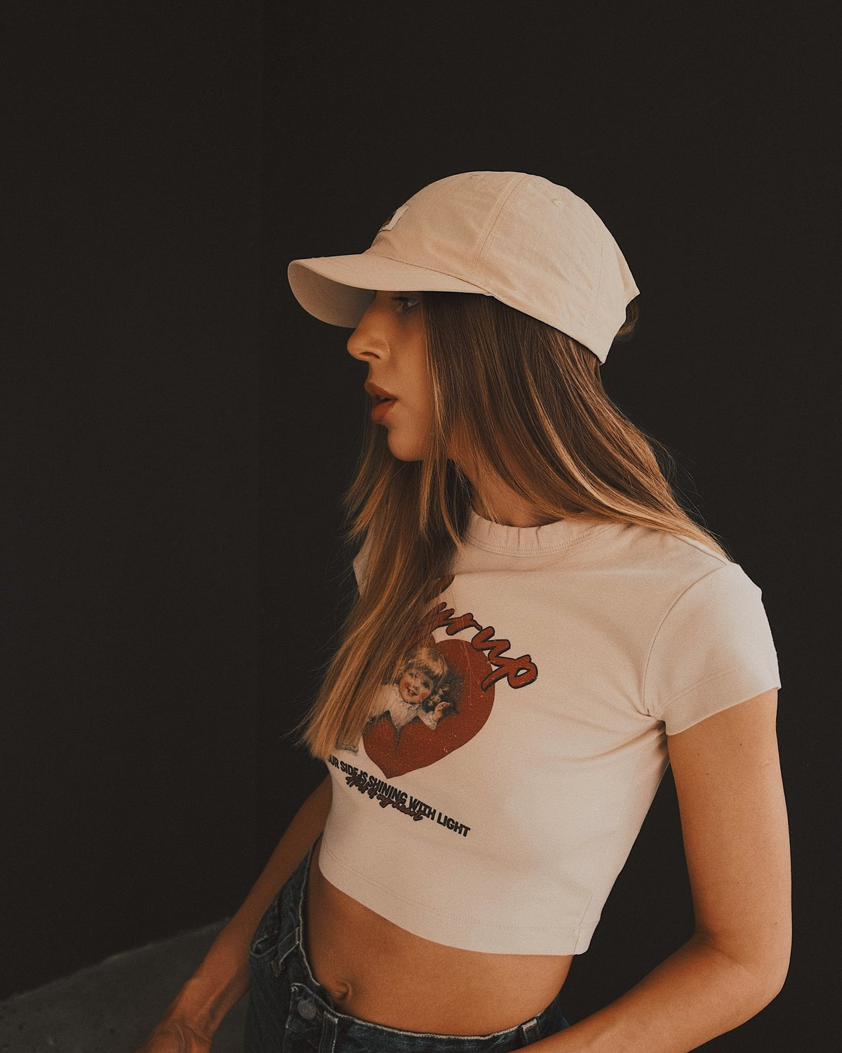 Tops Топ з Ретро принтом «Syrup» S - Tsupkyi (Цупкий) Taton.shop