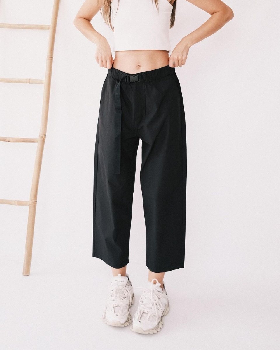 Брюки Укорочені брюки в клітинку Чорні M - Tsupkyi (Цупкий) Taton.shop