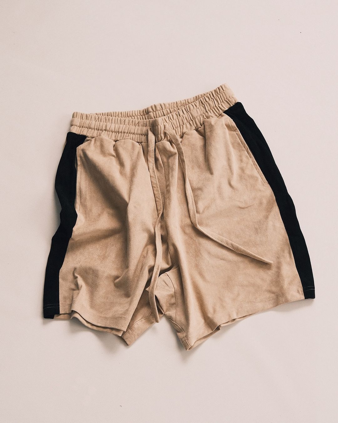 Shorts Велюрові М'якенькі Шорти M Беж - Tsupkyi (Цупкий) Taton.shop