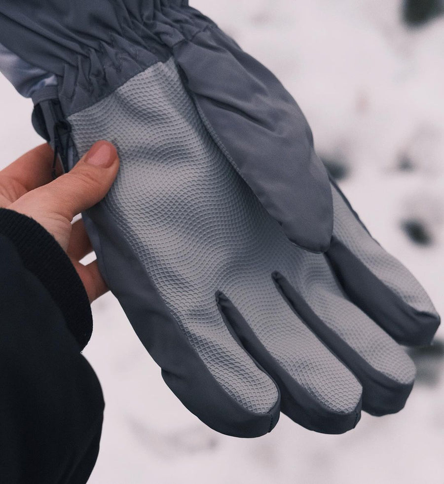Рукавиці Лижні рукавички тай-дай до -40 °C Сірі - Kashket.me Taton.shop