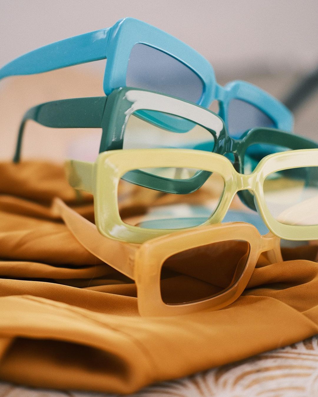 Sunglasses Кіношні Окуляри Салат Айсберг (Салатові) - Okuliarnyi Taton.shop