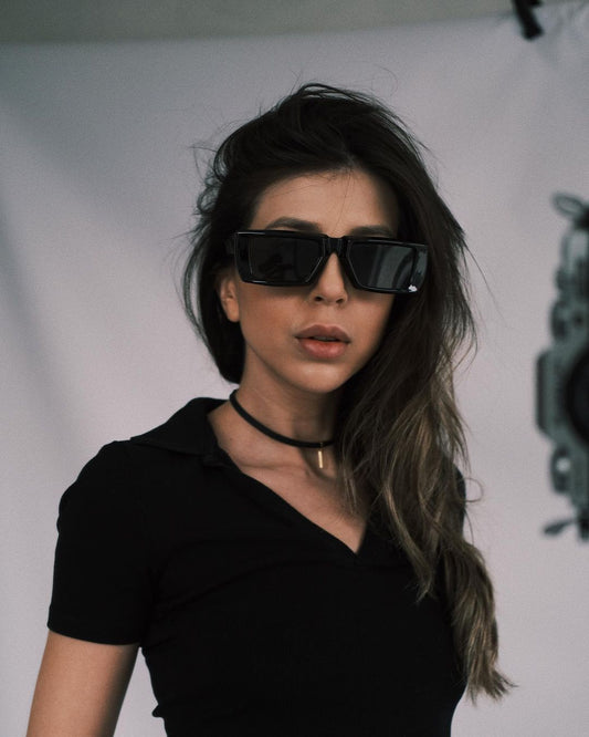 Sunglasses Кутики Чорна Кава (Темно коричневі) - Okuliarnyi Taton.shop
